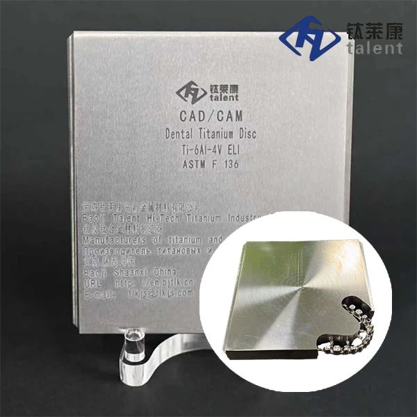 Bloc dental de titani ASTM F67
